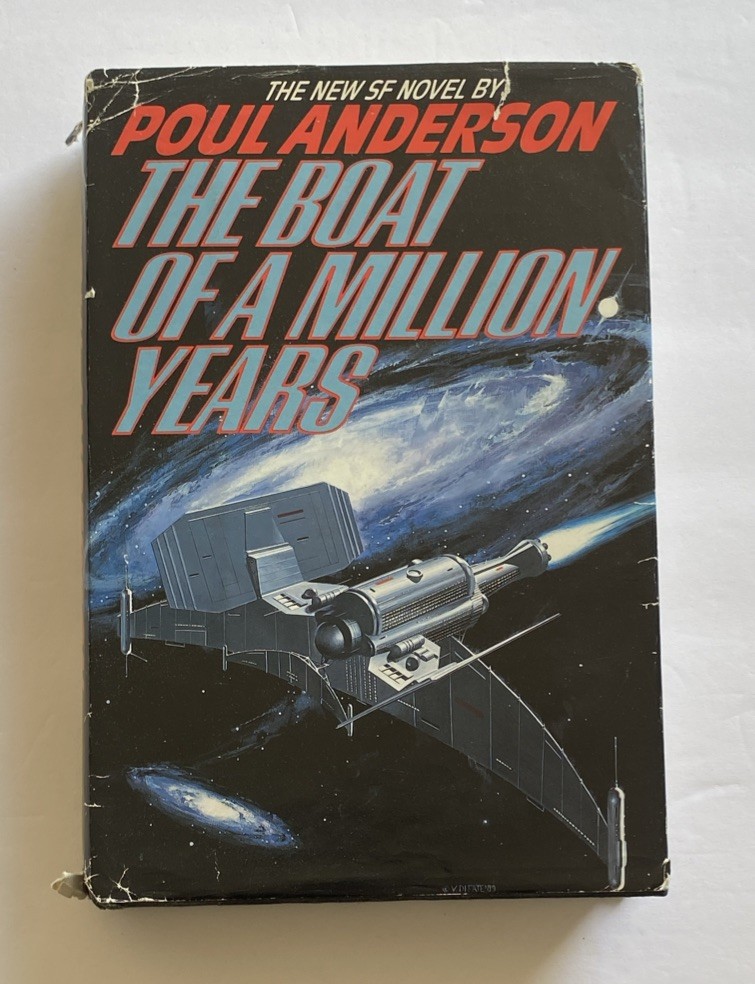 The Boat of a Million Years by Paul Anderson (1989, Hardcover Book)
