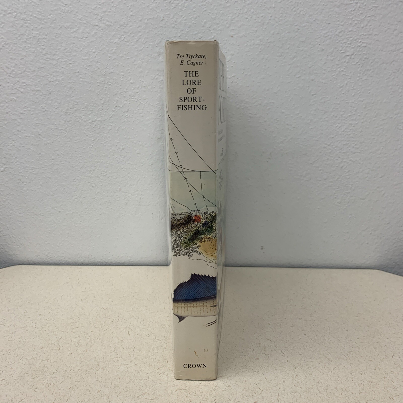 Vintage Book The Lore of Sportfishing by Tre Tryckare 1976 1st Edition RARE