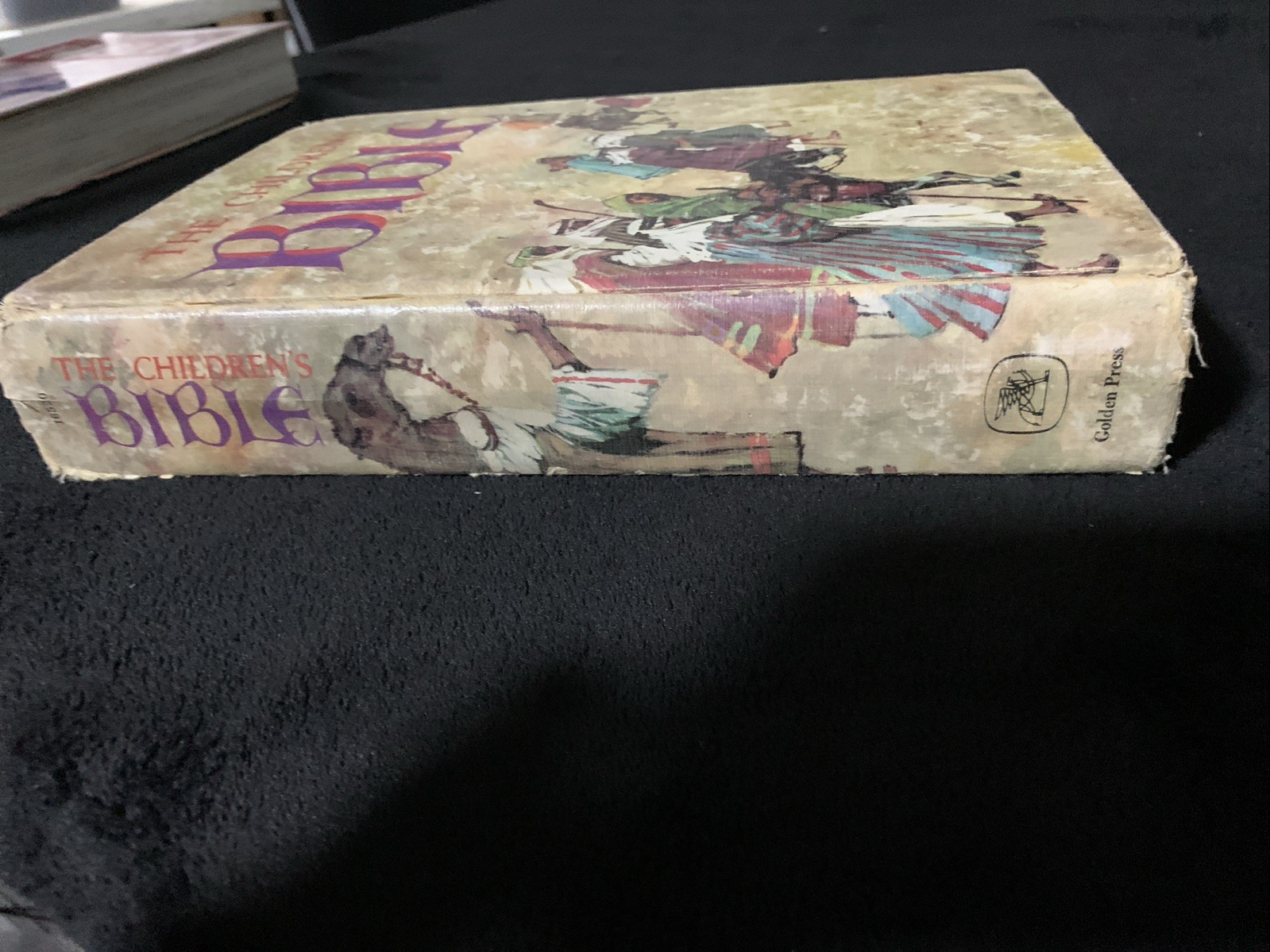 Vintage The Children’s Bible golden Press Brown HC Illustrated 1965 USA Kids