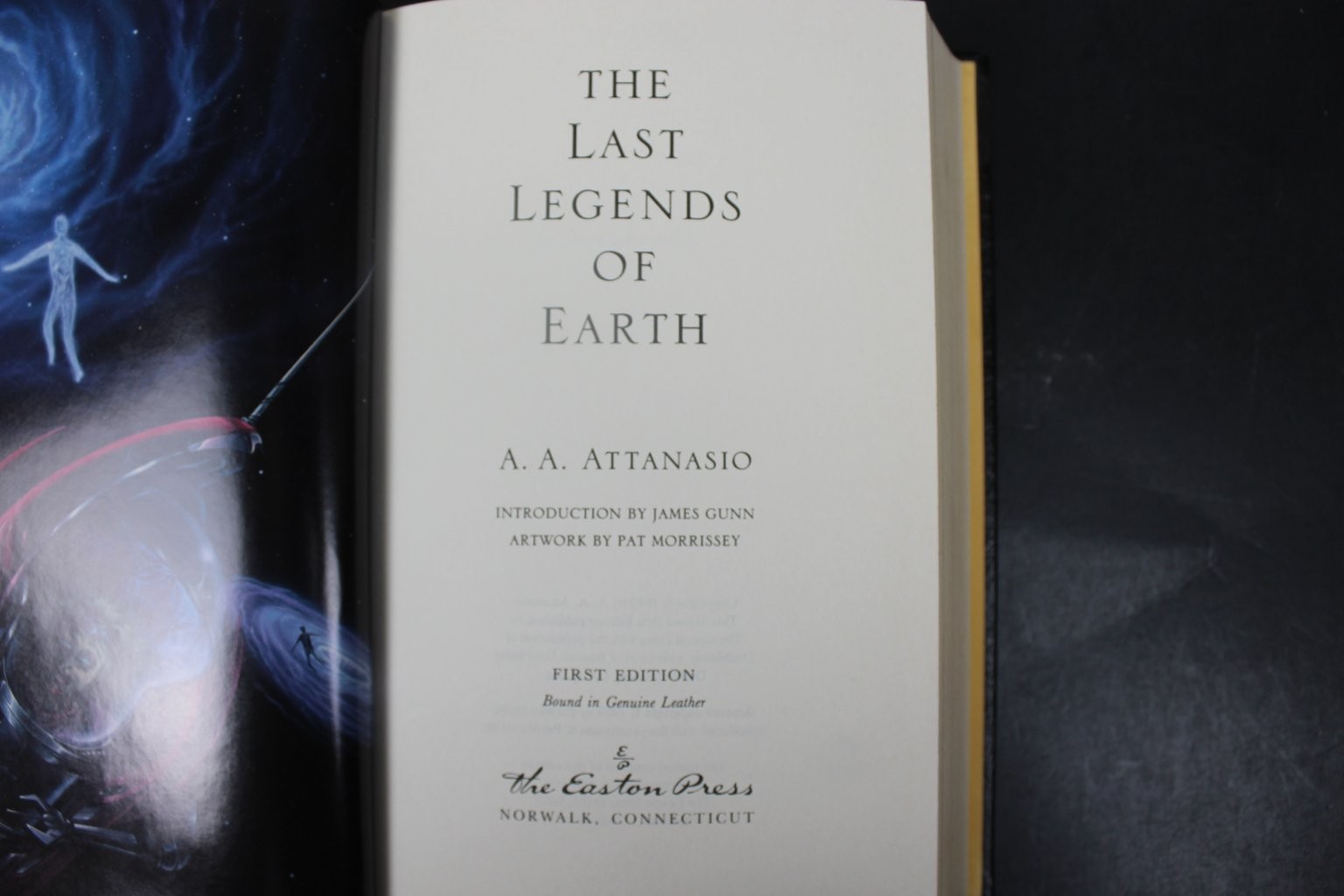 The Last Legends of Earth Attanasio 1989 Signed First Edition Easton Press ~VG