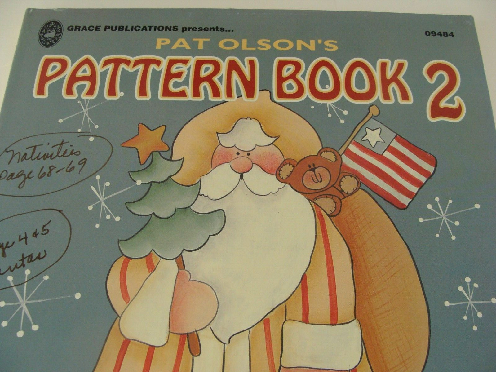 VTG 1995 Pat Olson’s Pattern Book 2, Grace Publications, 82 pages – UNCUT