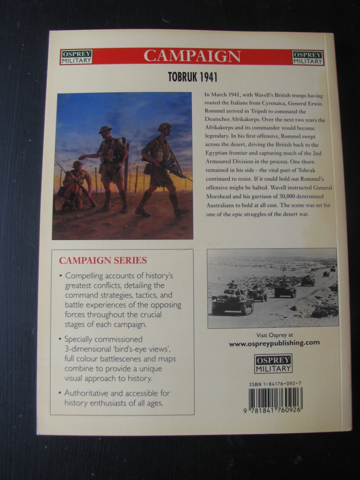 OSPREY CAMPAIGN #80 TOBRUK