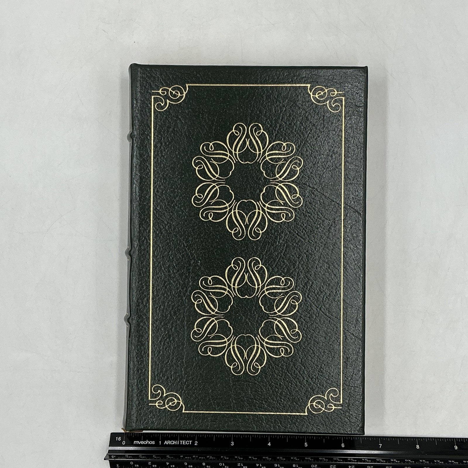 Benjamin Franklin A Biography Ronald W. Clark The Easton Press Leather Green