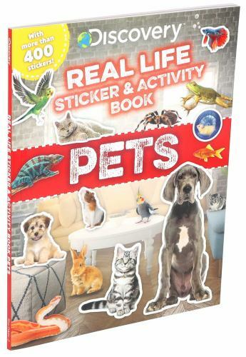 Discovery Real Life Sticker and Activity Boo- 9781684128242, paperback, Acampora