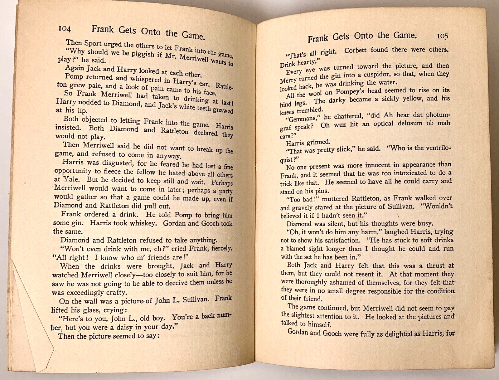 Frank Merriwell’s Secret, Burt L. Standish, 1904 hardcover