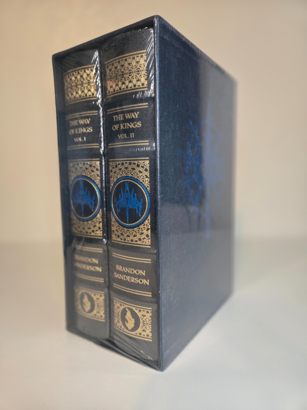 NEW/SEALED The Way of Kings TWOK Vol. I & II Leatherbound by Brandon Sanderson