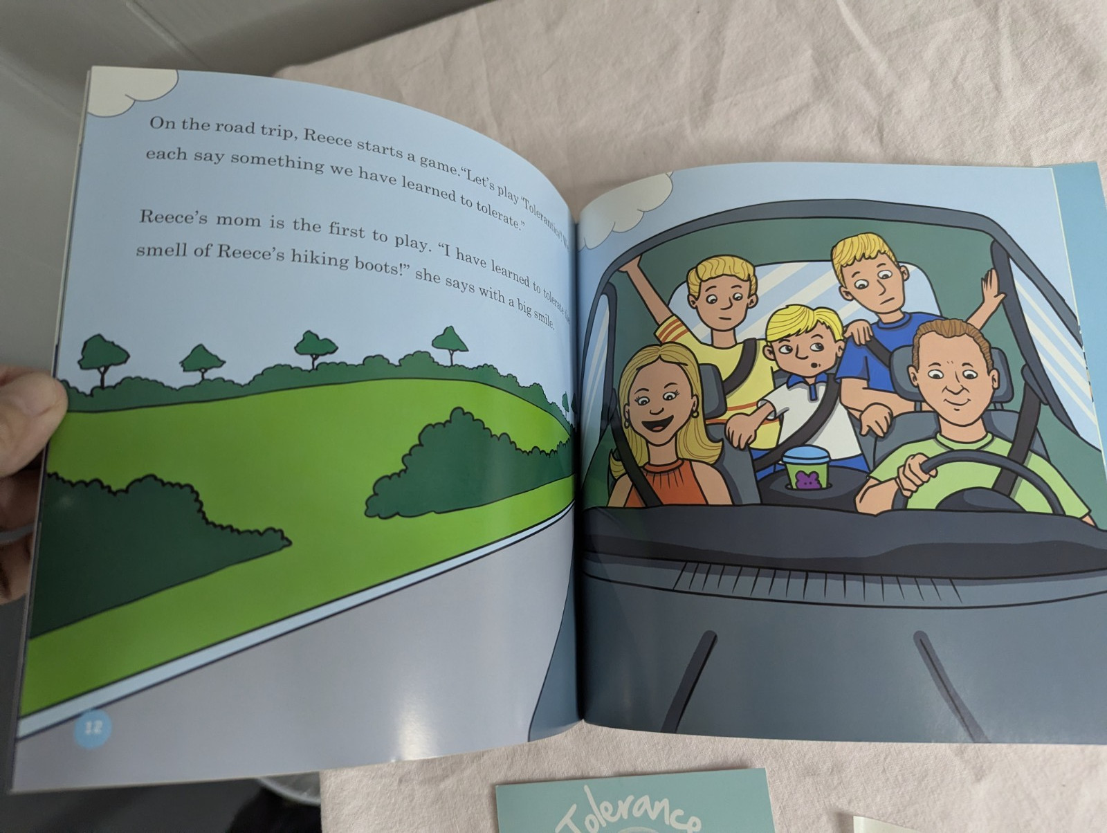 Home School Teachers Cloud 9 world character book TOLERANCE Kindergarten -1st