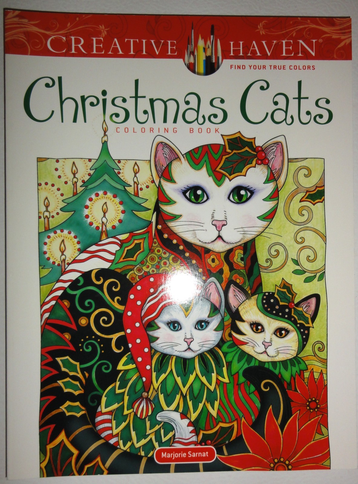LOT 8 “CHRISTMAS” THEME COLORING BOOKS BY CREATIVE HAVEN/DOVER, NEW! $51 VALUE!