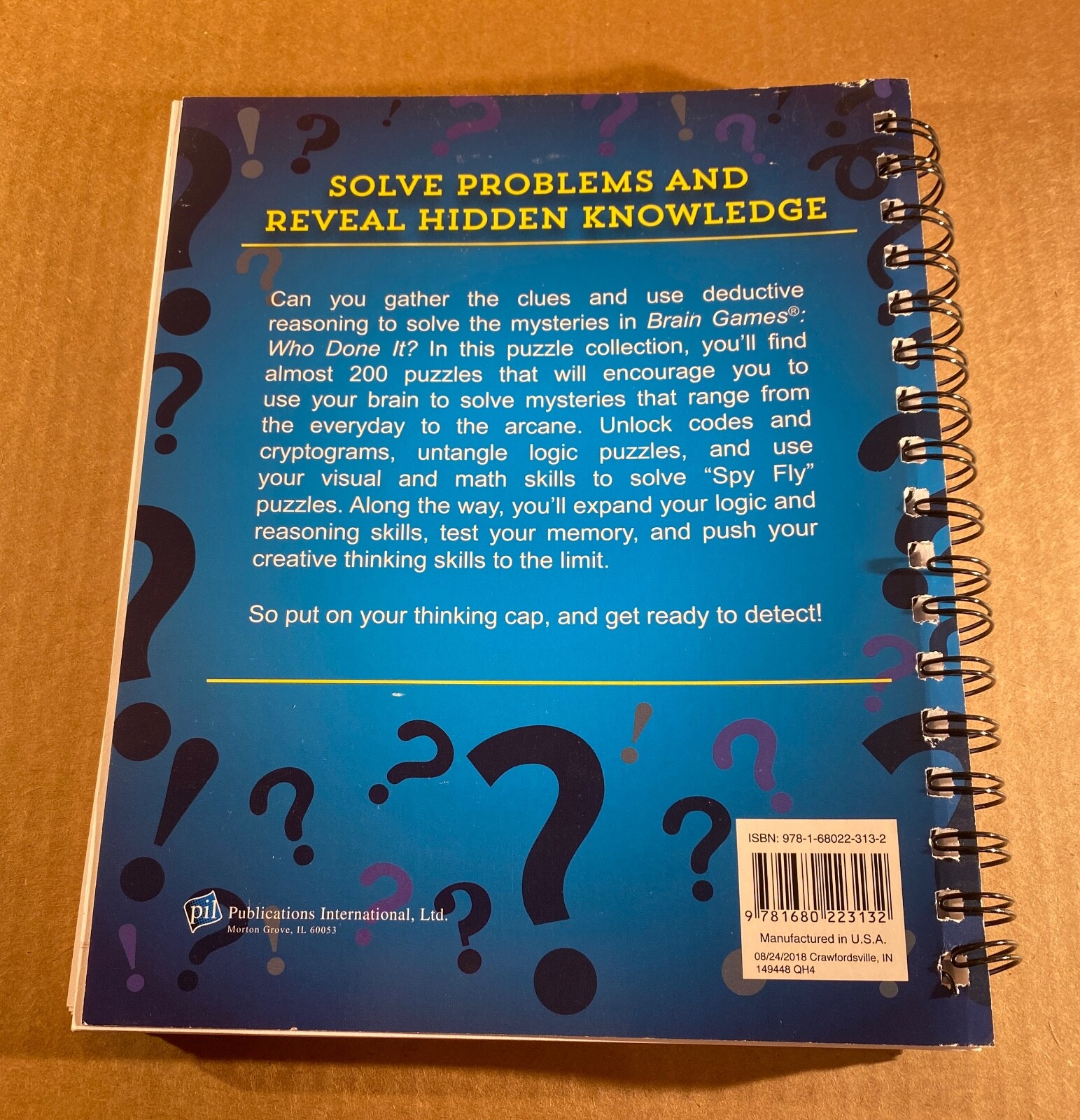 Brain Games Ser.: Brain Games(tm) Who Done It? by Publications International…