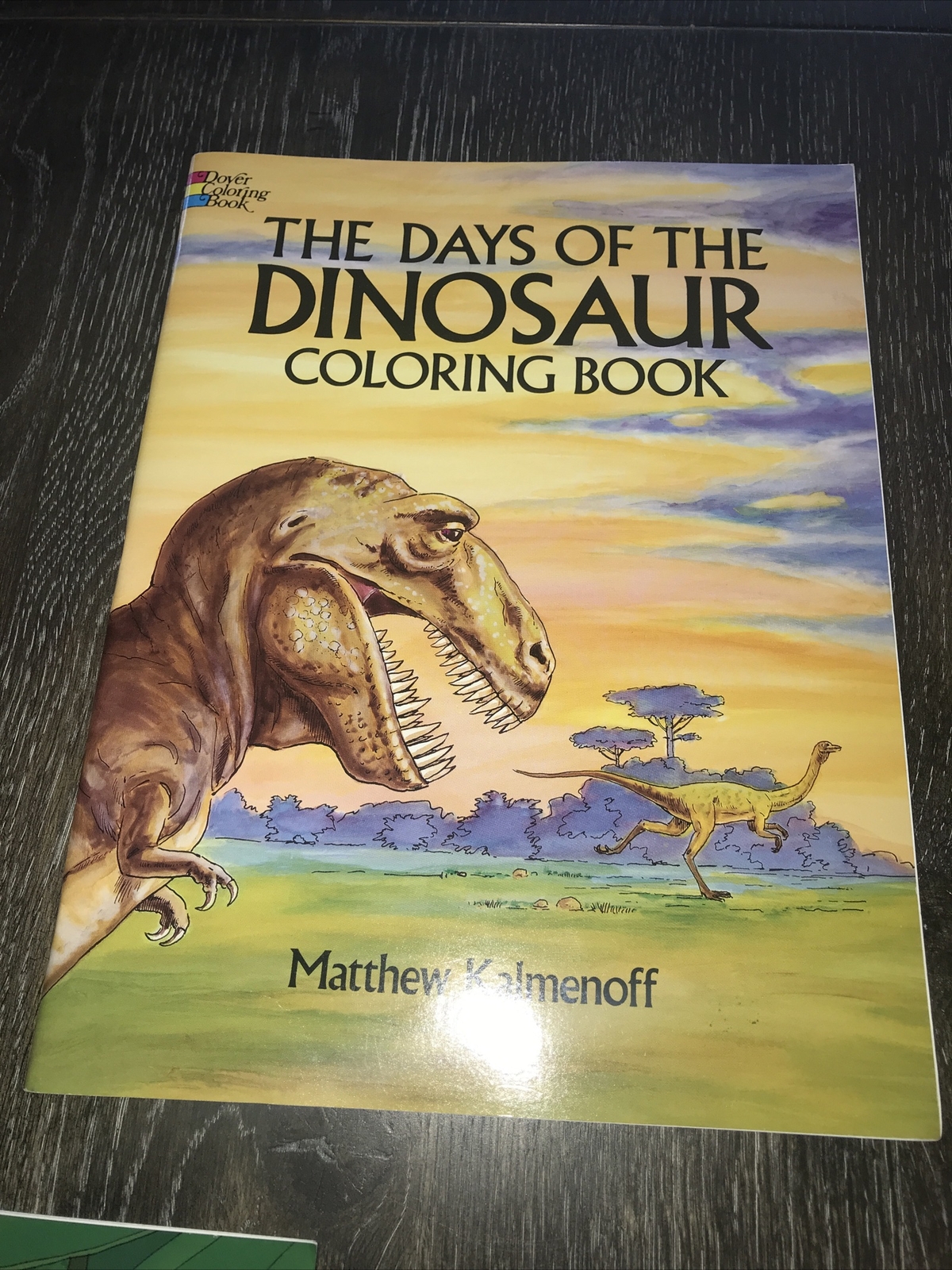 3 NEW DOVER COLORING BOOKS Days Of The Dinosaur, Endangered Animals & Civil War