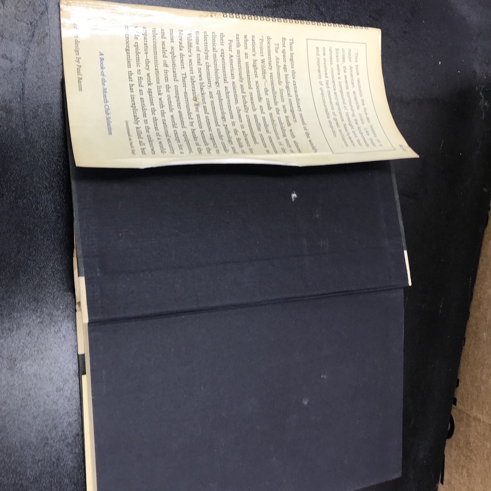Vintage The Andromeda Strain Michael Crichton Knopf HC DJ 1969 1st Ed/print.#147