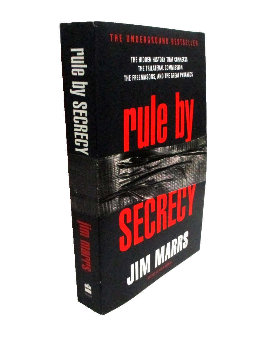 Rule by Secrecy by Jim Marrs PB Trilateral Commission, Freemasons, Pyramids