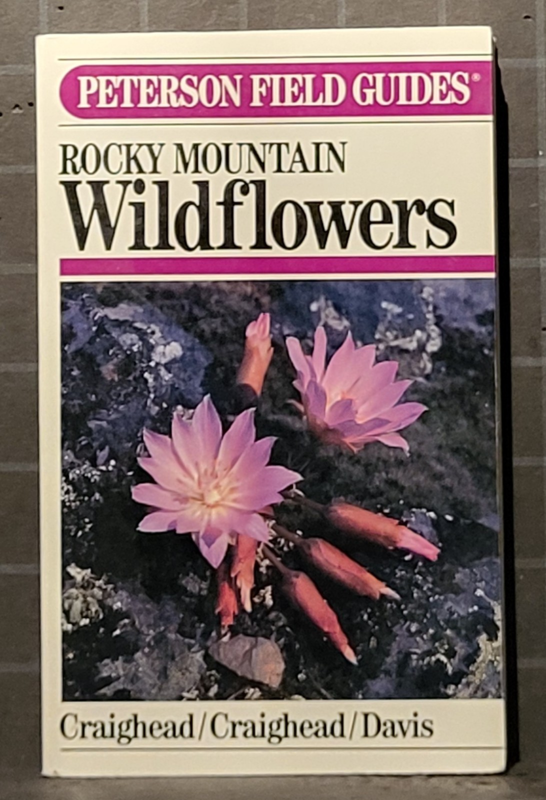 Field Guide to Rocky Mountain Wildflowers: by John J. Craighead 1974 PB 456