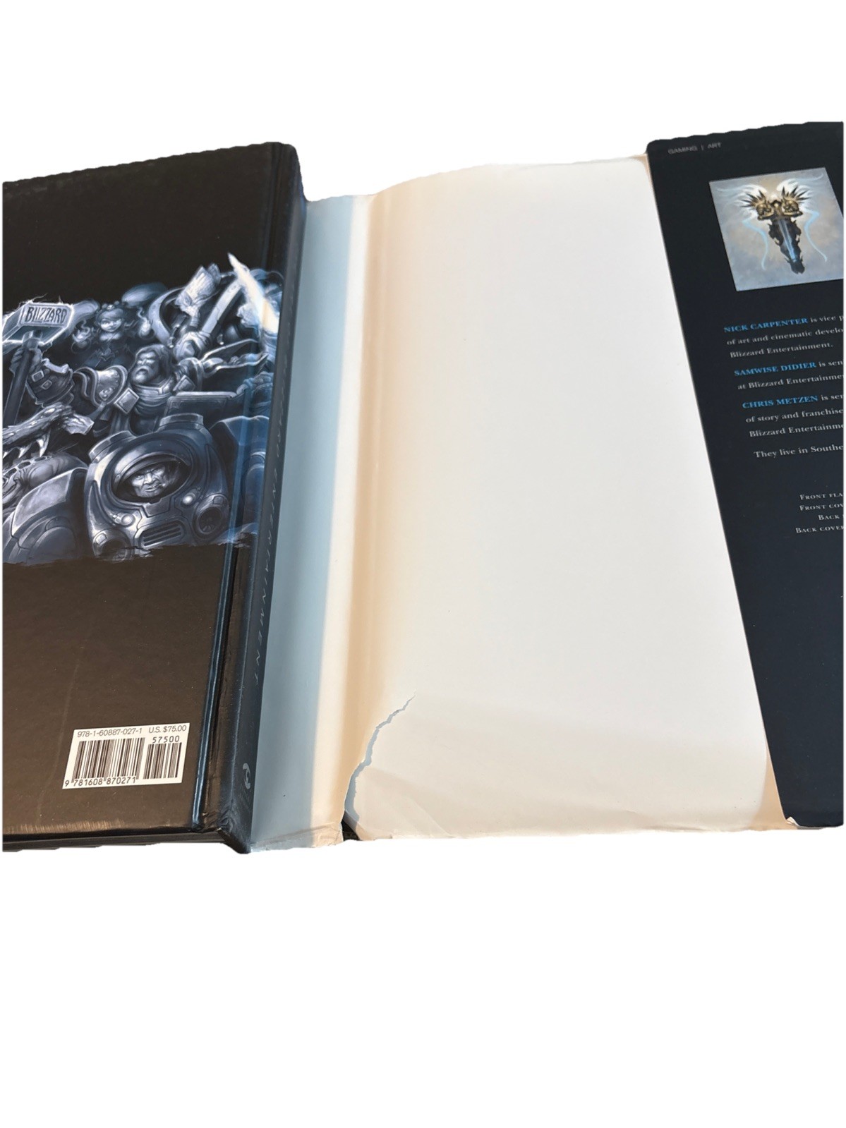 The Art of Blizzard Entertainment Illustrated Boards HCDJ* Solid Binding/Clean