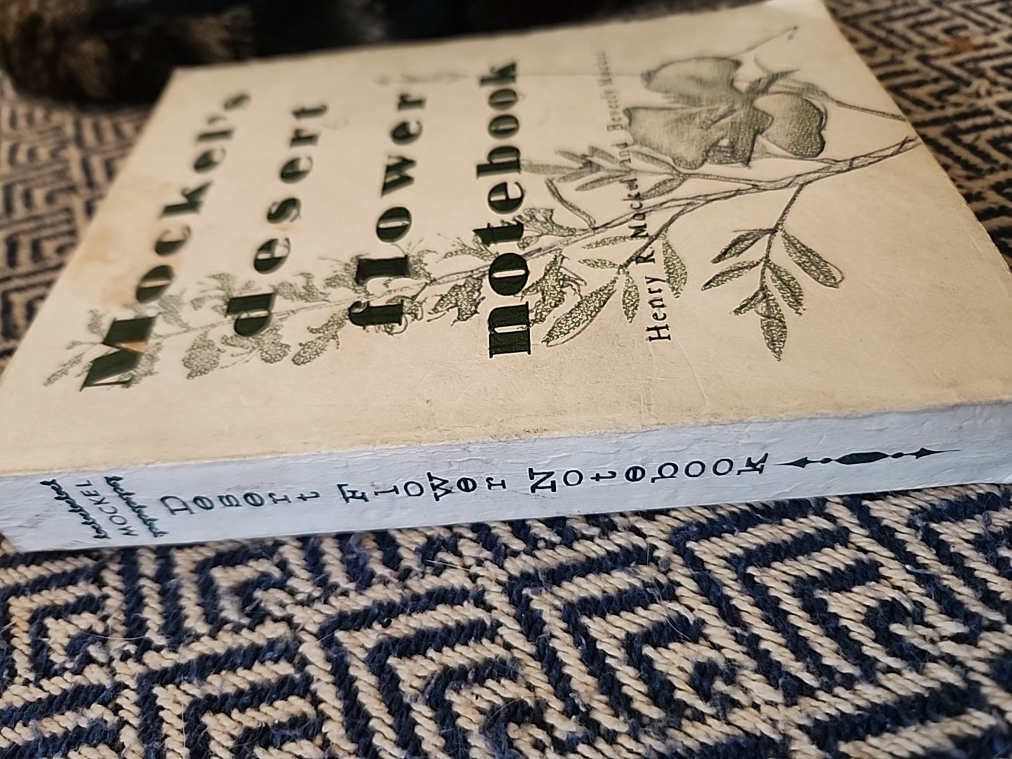 Mockel’s Desert Flower Notebook SIGNED by Author