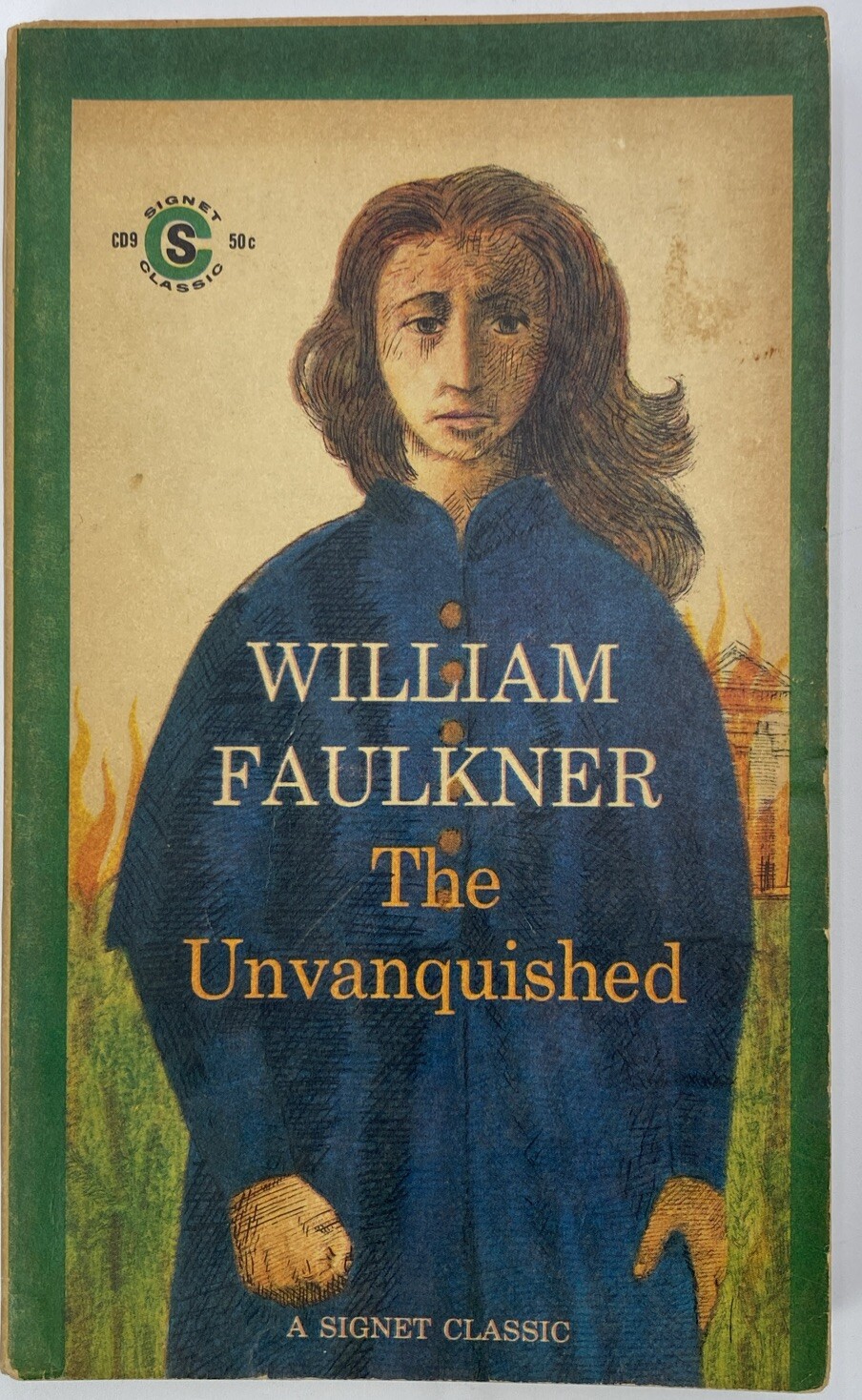 The Unvanquished 1960 Vintage PB Second Signet Classic WILLIAM FAULKNER