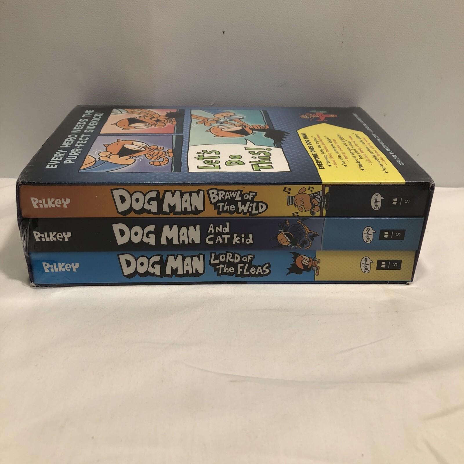Dog Man Ser.: Cat Kid Collection by Dav Pilkey (2019, Quantity pack) NEW SEALED
