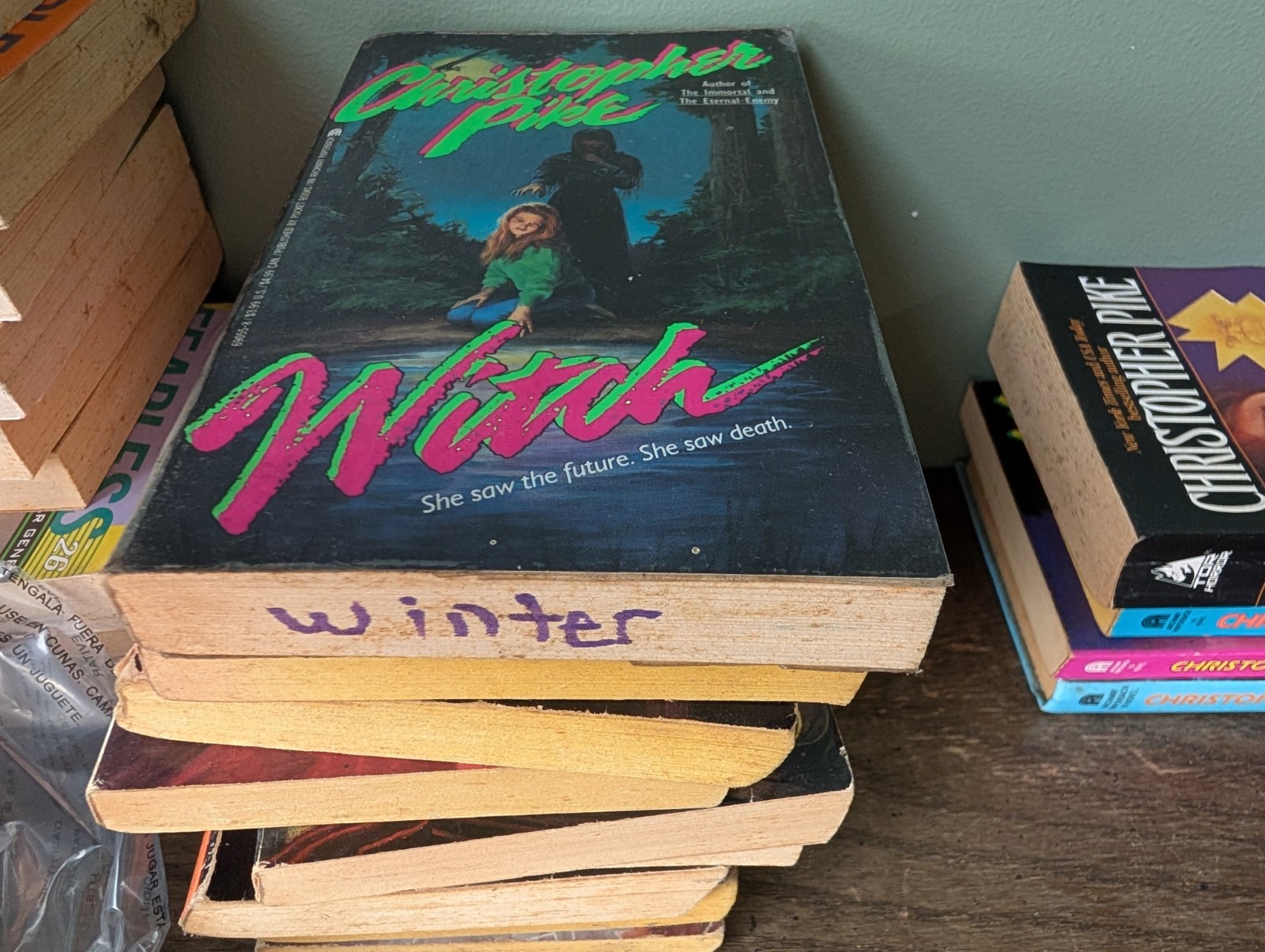 Lot 16 Christopher Pike YA Horror Book Archway Tor Paperbacks VTG 80s 90s