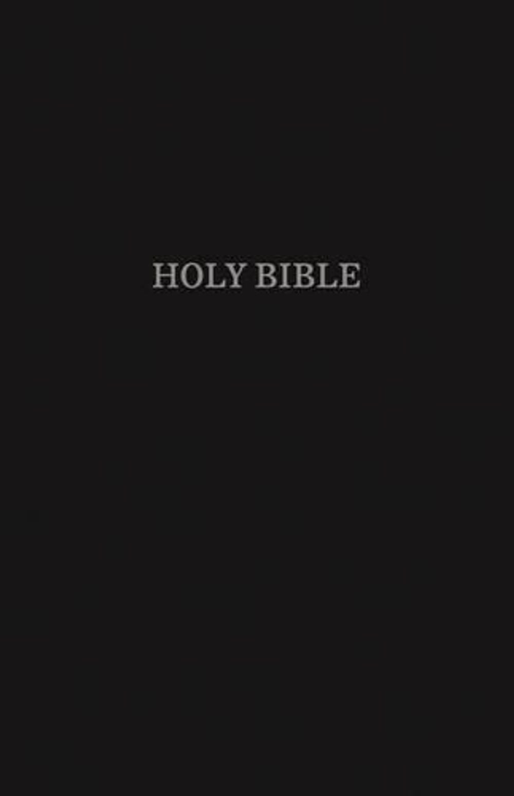 KJV Holy Bible: Gift and Award, Black Leather-Look, Red Letter, Comfort Print: K