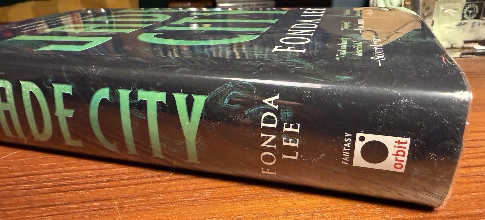 Jade City by Fonda Lee TRUE 1st EDITION/1st PRINTING Hardcover Mylar Ex-Lib NICE