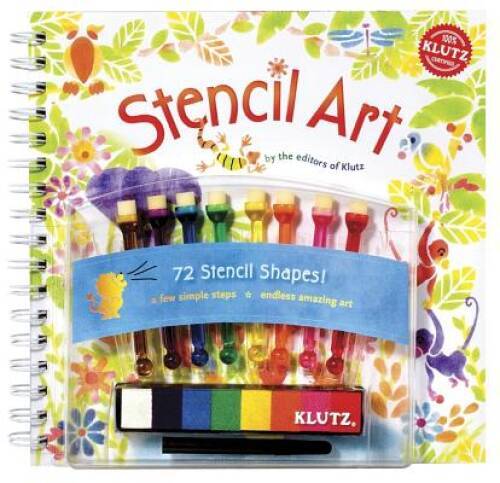 Stencil Art (Klutz S.) – Paperback By Klutz, Editors of – VERY GOOD