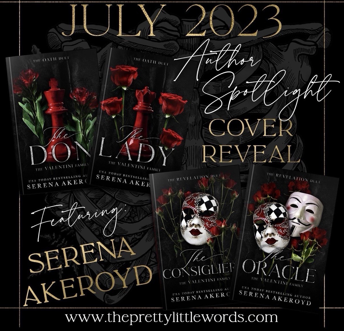 PLW Special Edition Serena Akeroyd Valentini Family Hardcover Set