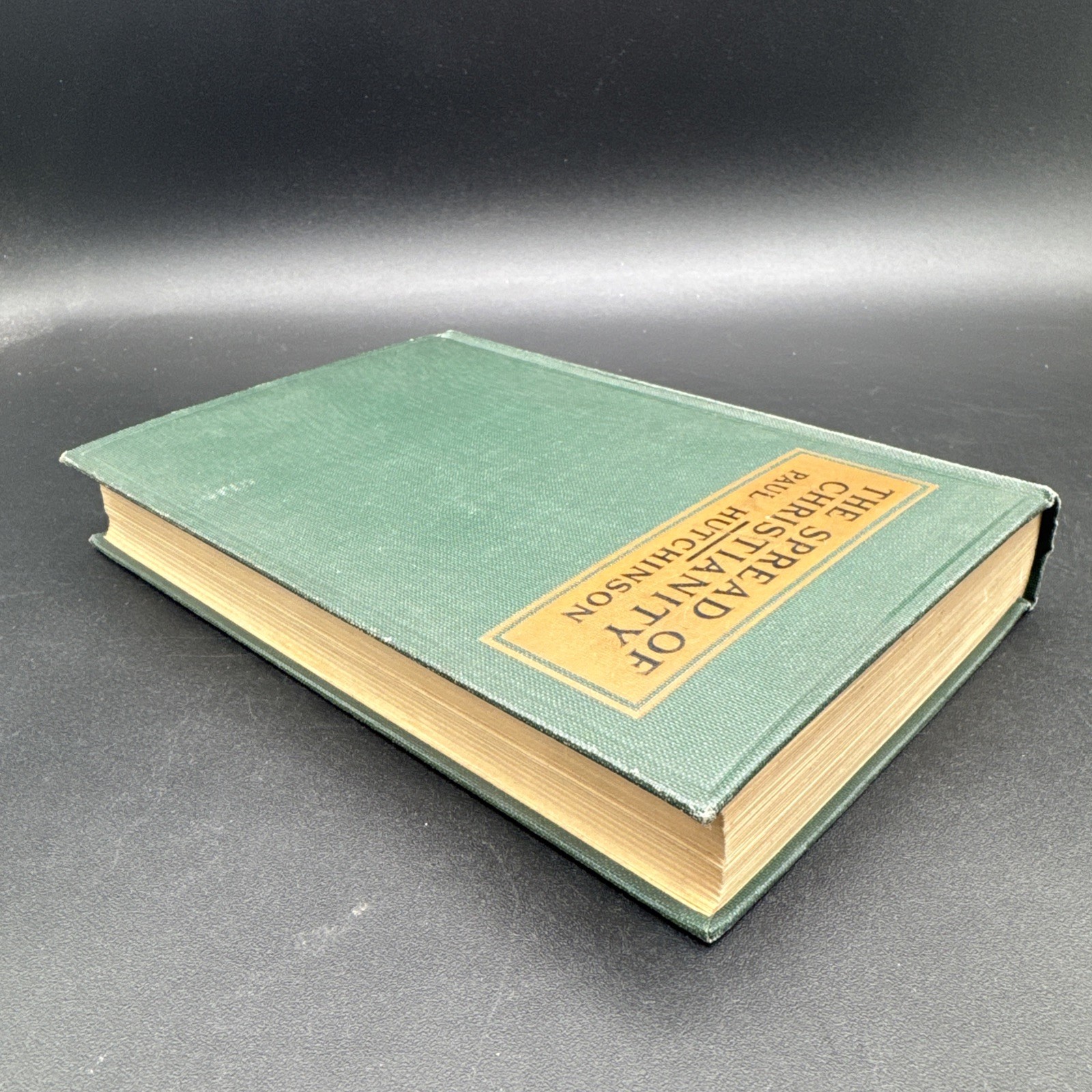 Vintage The Spread of Christianity by Paul Hutchinson HC 1924