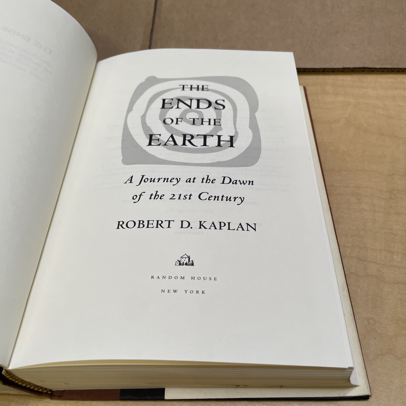1996 First Edition The Ends of the Earth by Robert D. Kaplan Hardcover /DJ