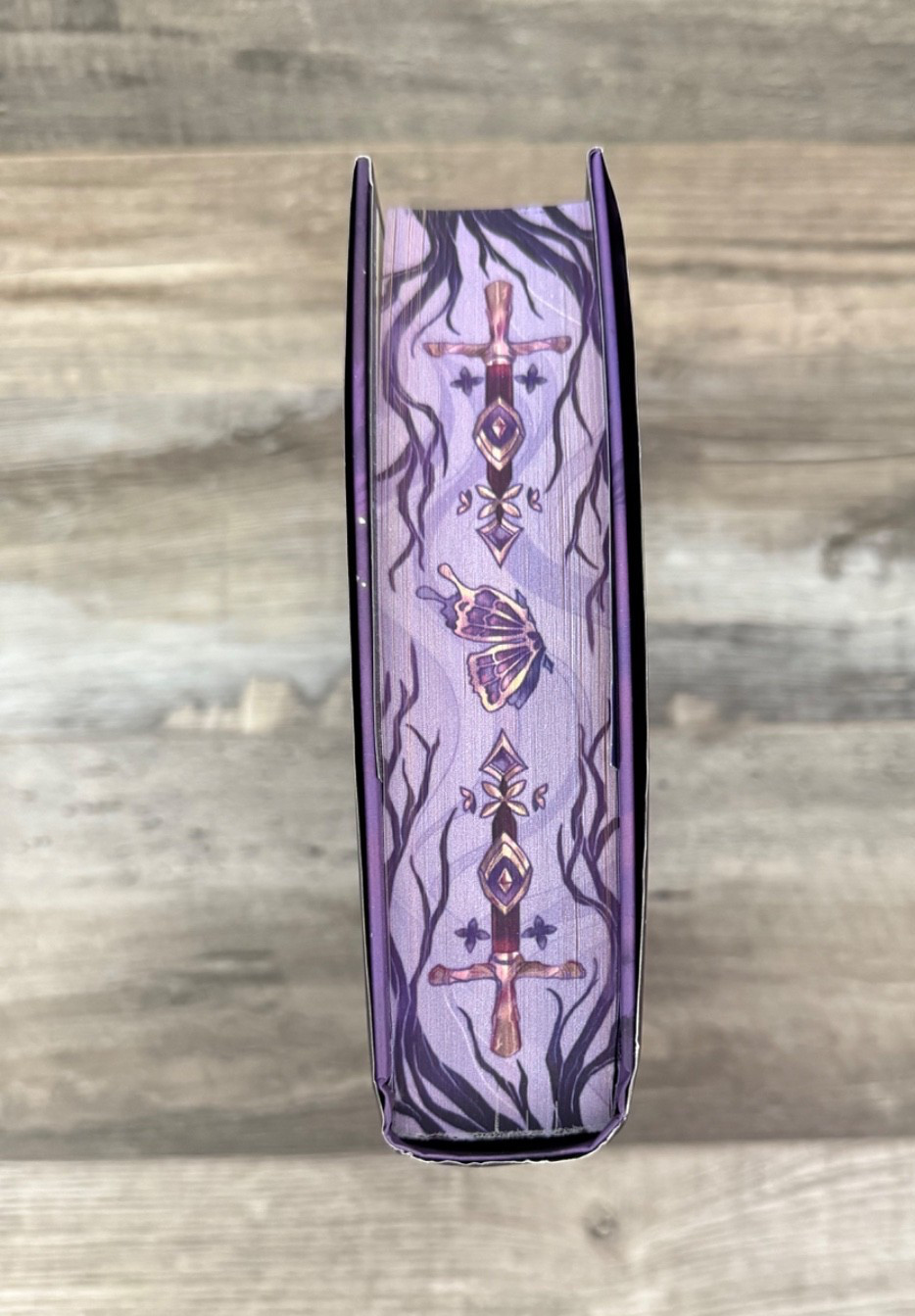 Fairyloot METAL SLINGER Rachel Schneider SPRAYED EDGES UK 1st/1st