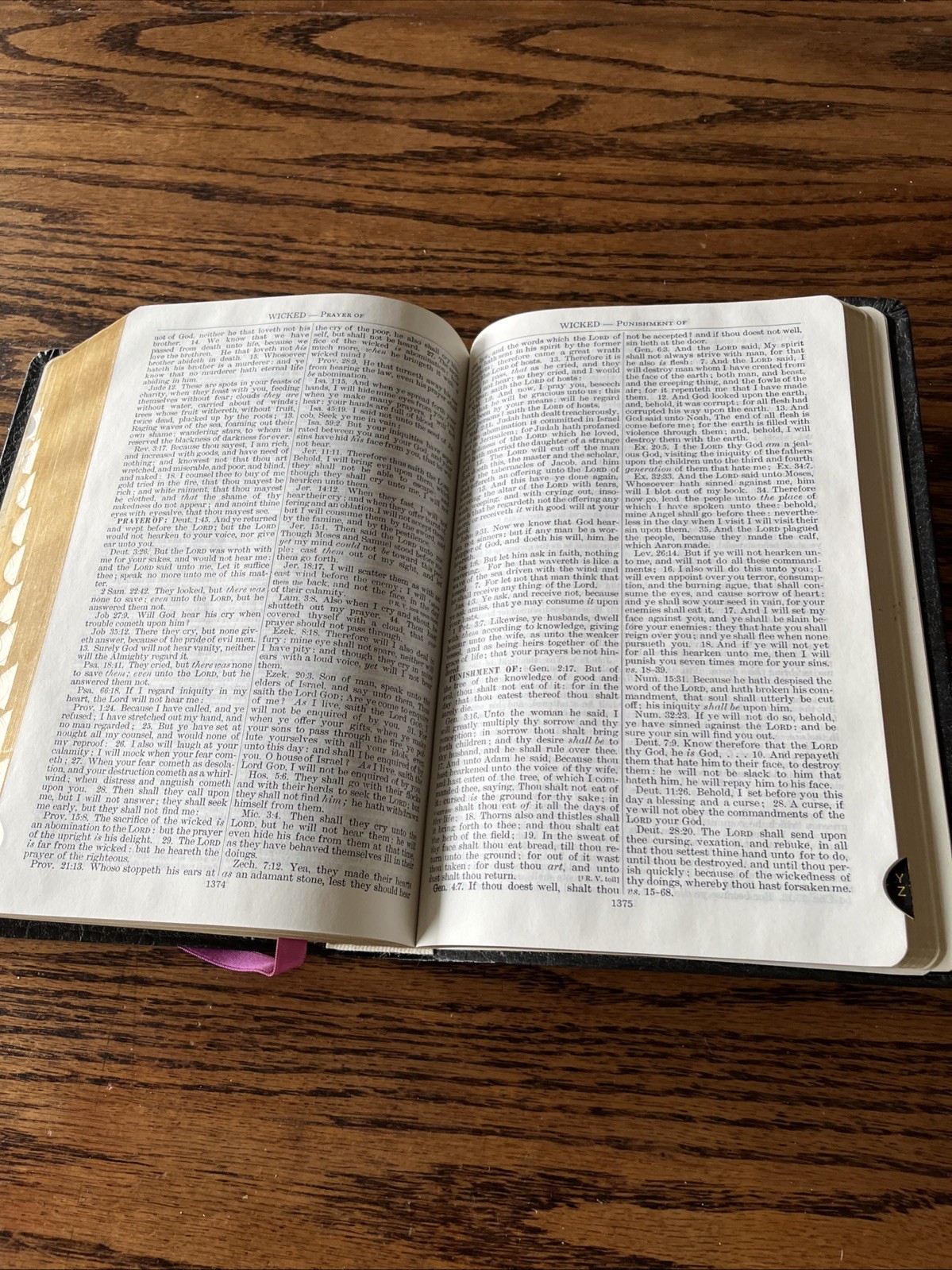 Nave’s Topical Bible Digest Black Leather Bound Thumb Indexed 1962 Southwestern