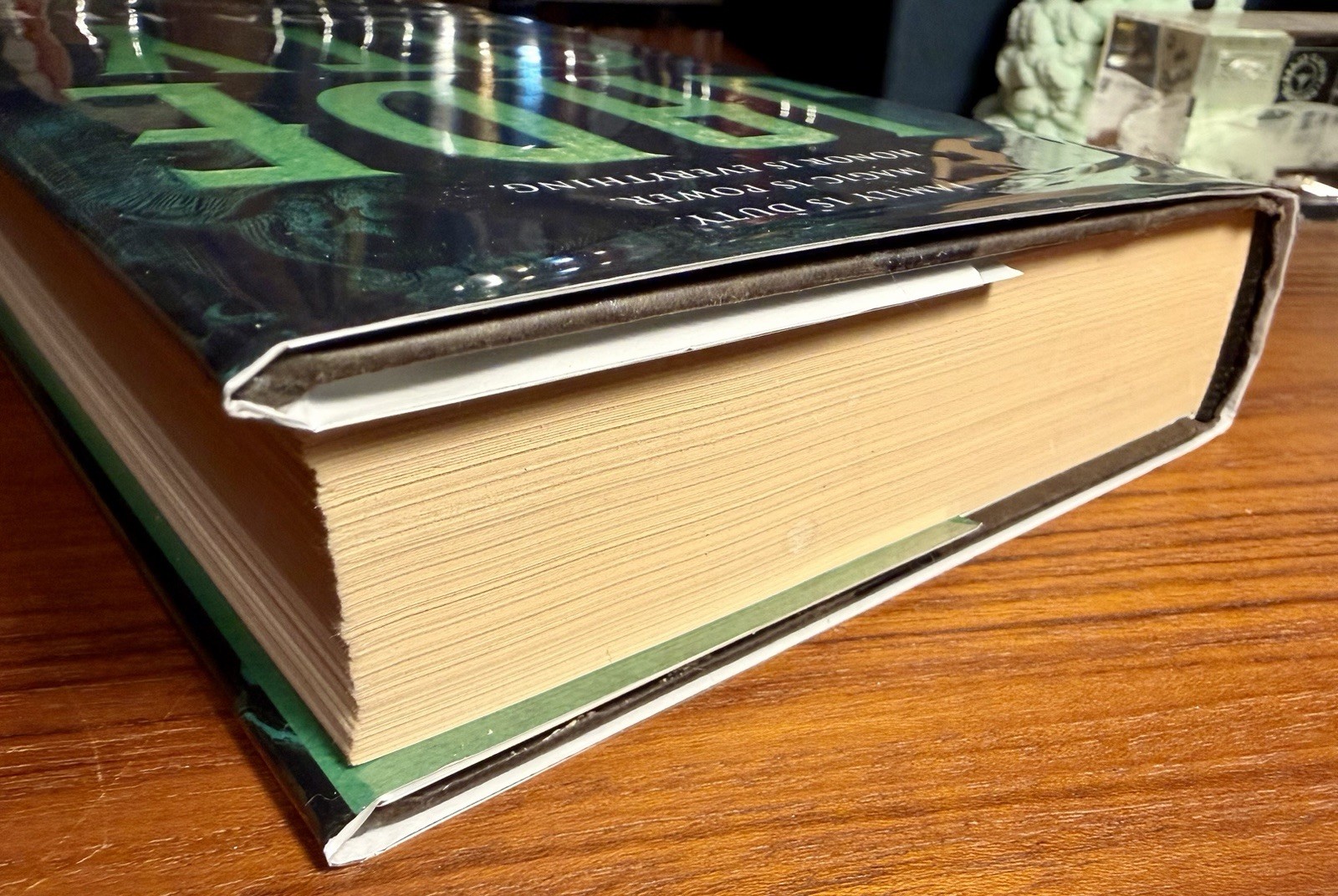 Jade City by Fonda Lee TRUE 1st EDITION/1st PRINTING Hardcover Mylar Ex-Lib NICE