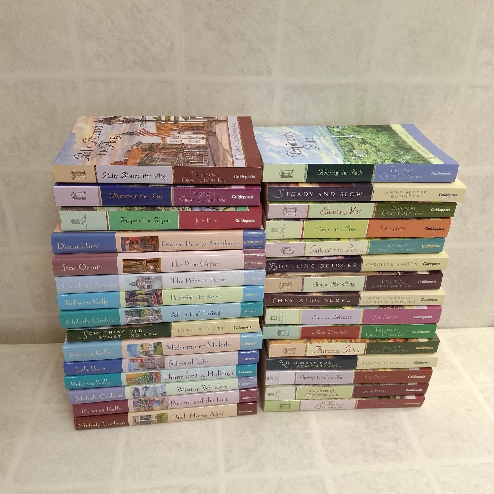 Guideposts Tales from Grace Chapel Inn Lot of 30 Mixed Set Cozy Mysteries