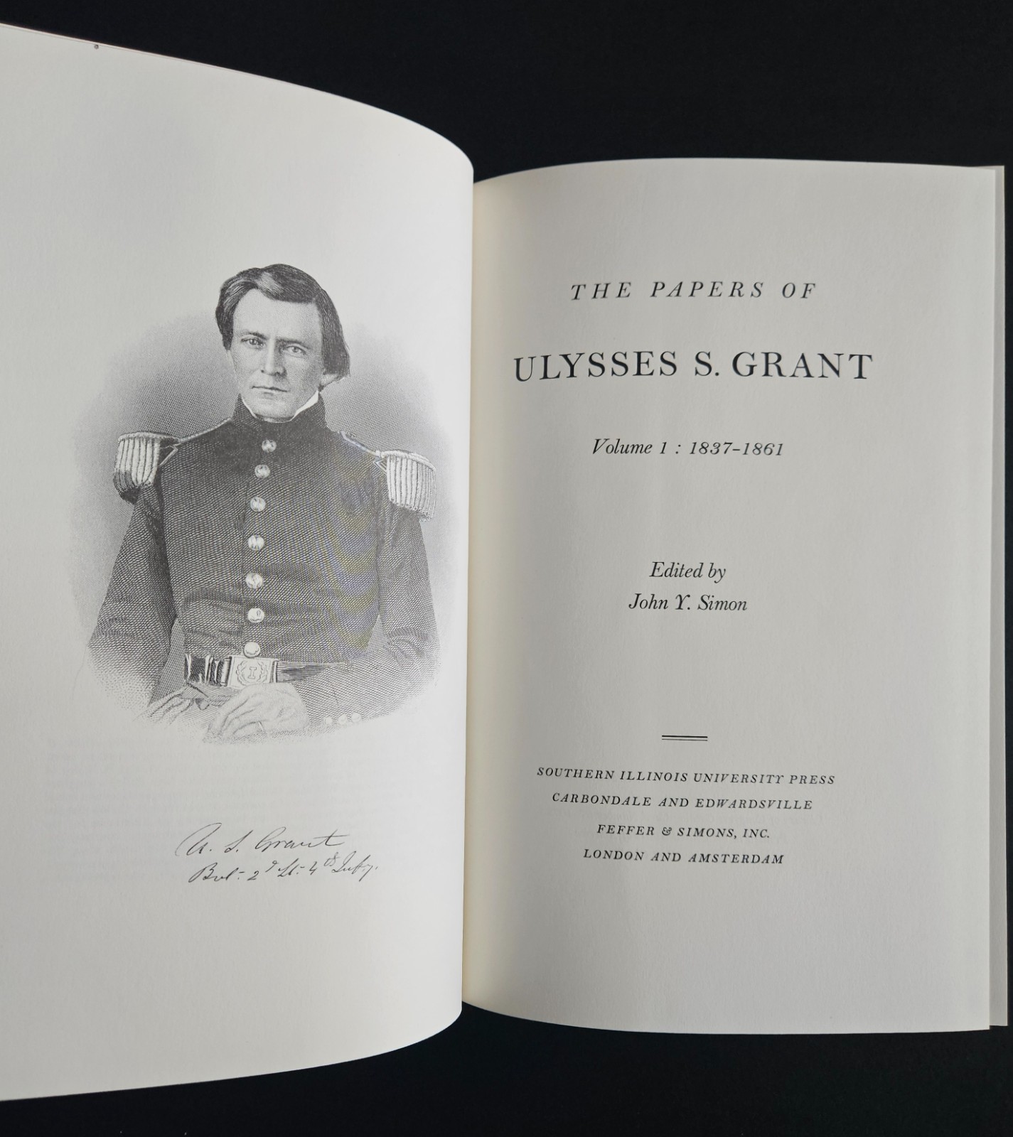 The Papers of Ulysses S. Grant vol. 1 (1837 – 1861) – 1967, HC