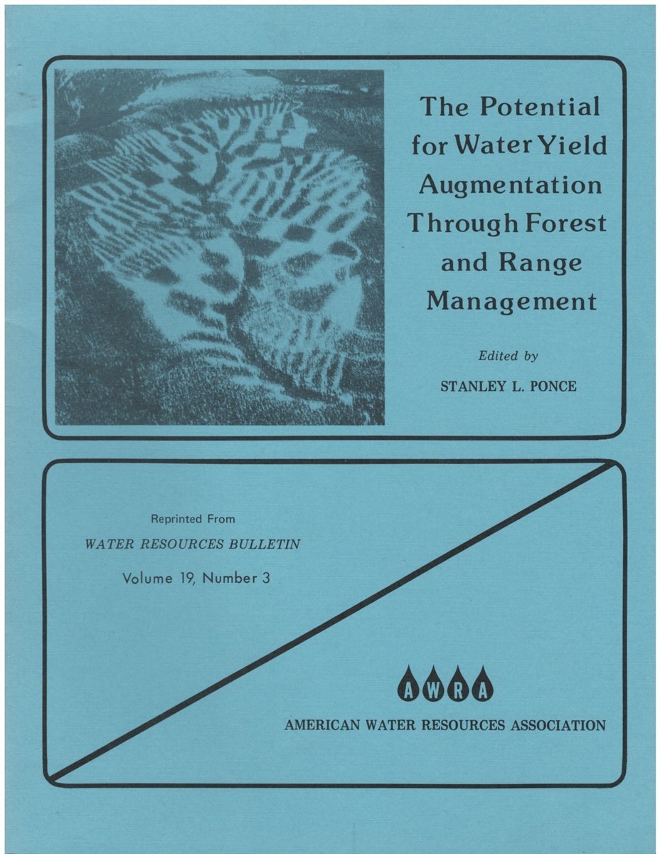 Potential for Water Yield Augmentation through Forest and Range Management :
