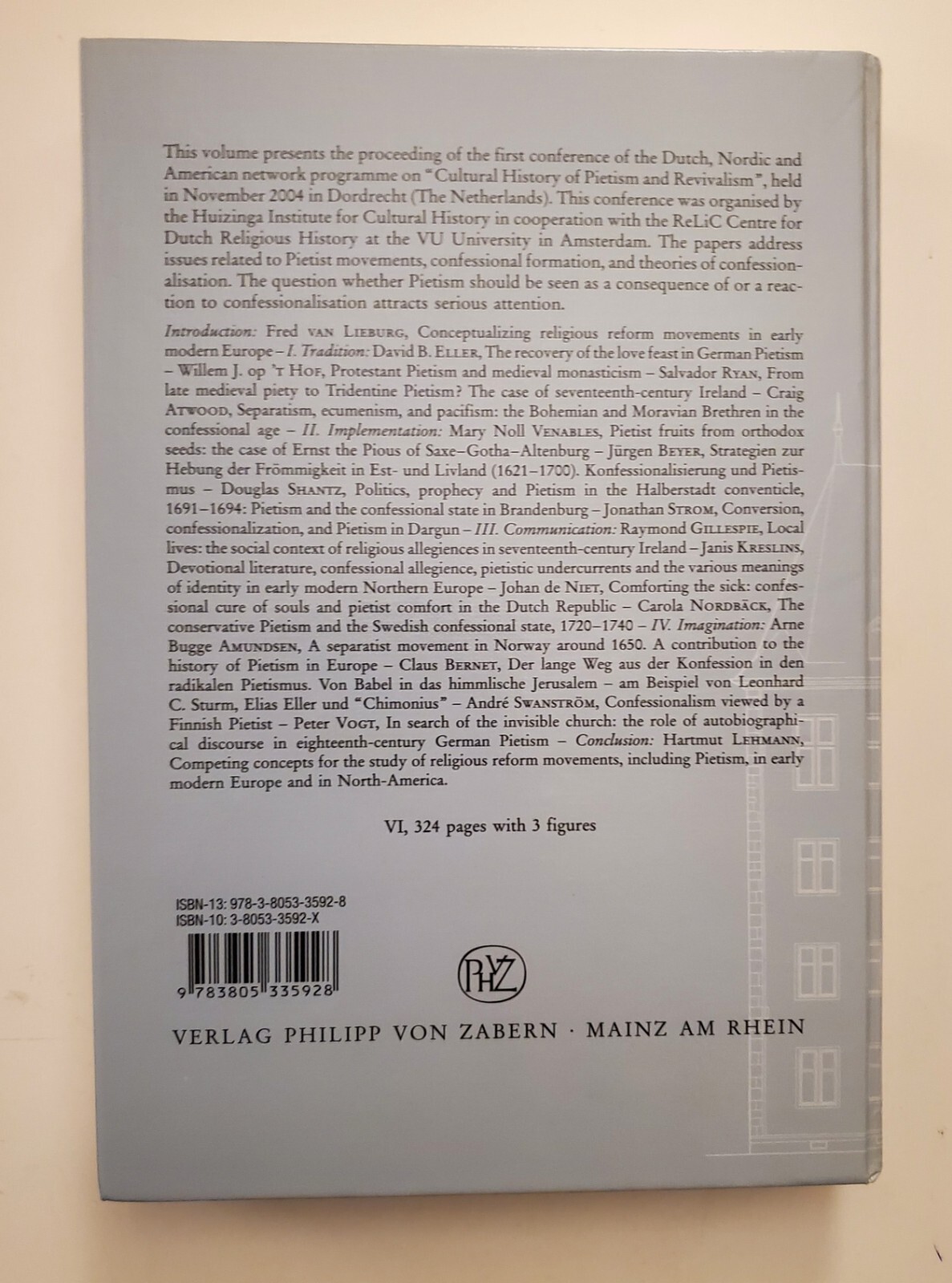 Confessionalism And Pietism Religious Reform Early Modern Europe Fred Lieburg