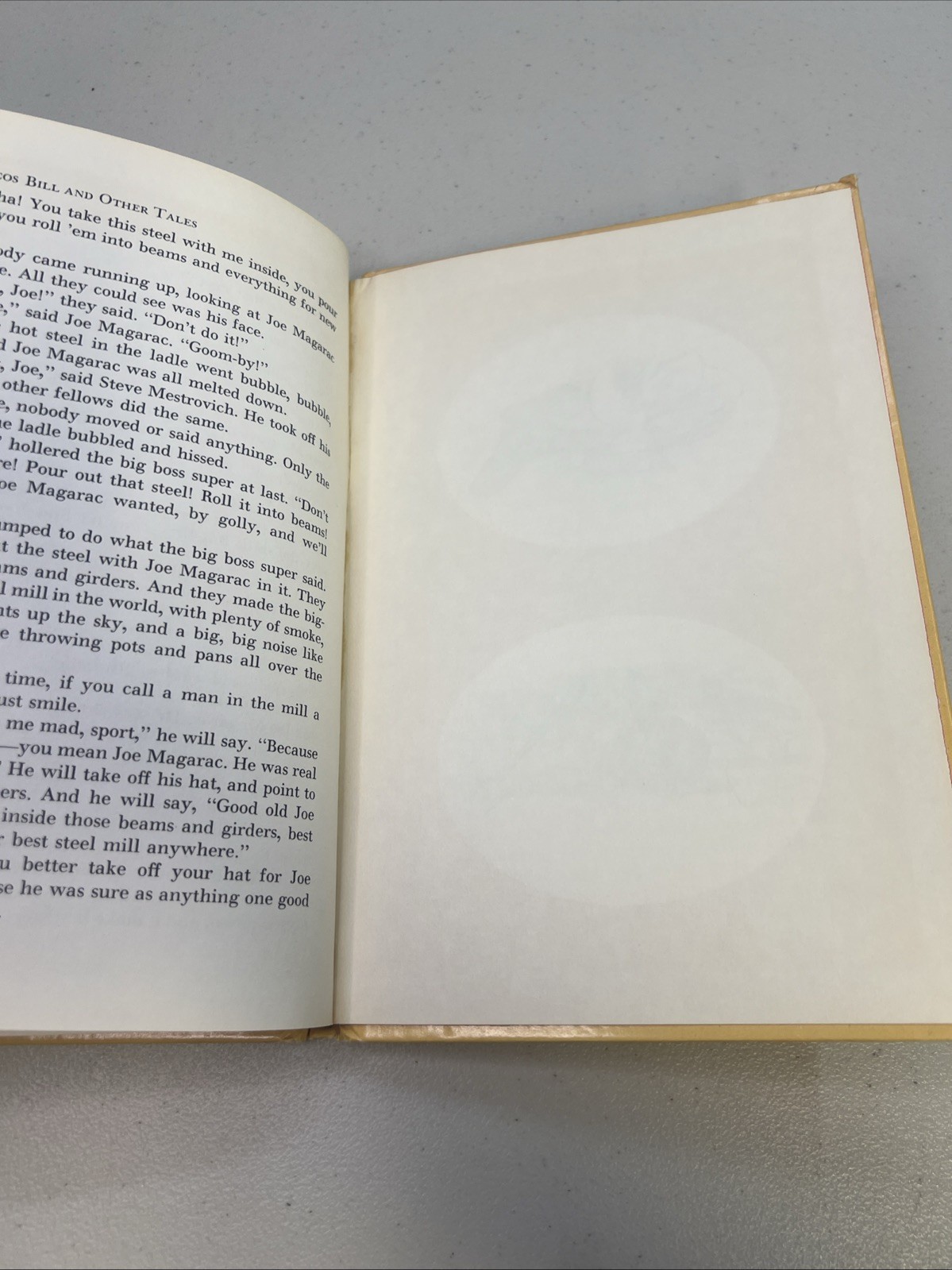 Pecos Bill and Other Tales 1958 Golden Press HC Irwin Shapiro Al Schmidt Art