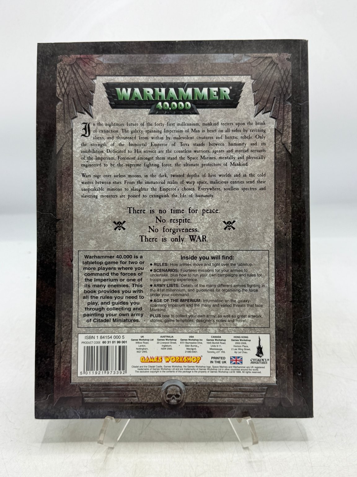 Warhammer 40,000 2nd Edition 1999 Games Workshop Tabletop Wargaming Sci-Fi