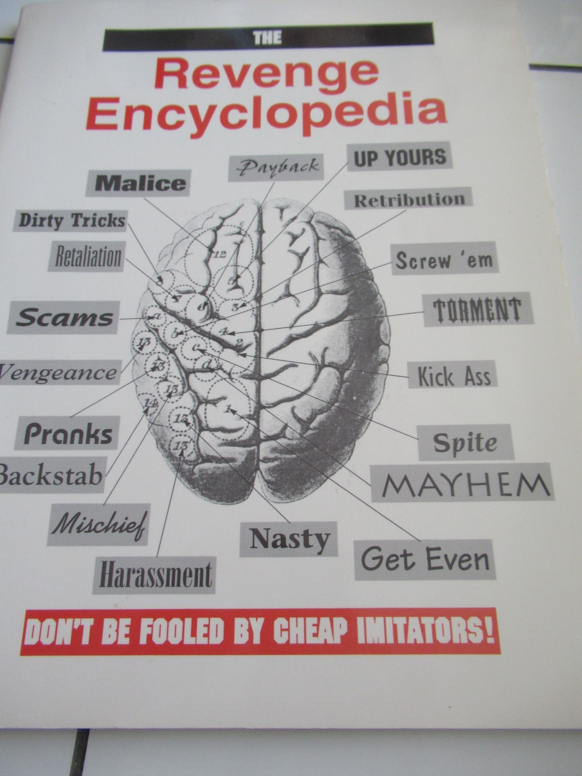 Revenge Encyclopedia by Paladin Press 1995 Trade Pb BRAND NEW NEVER READ BEST $!