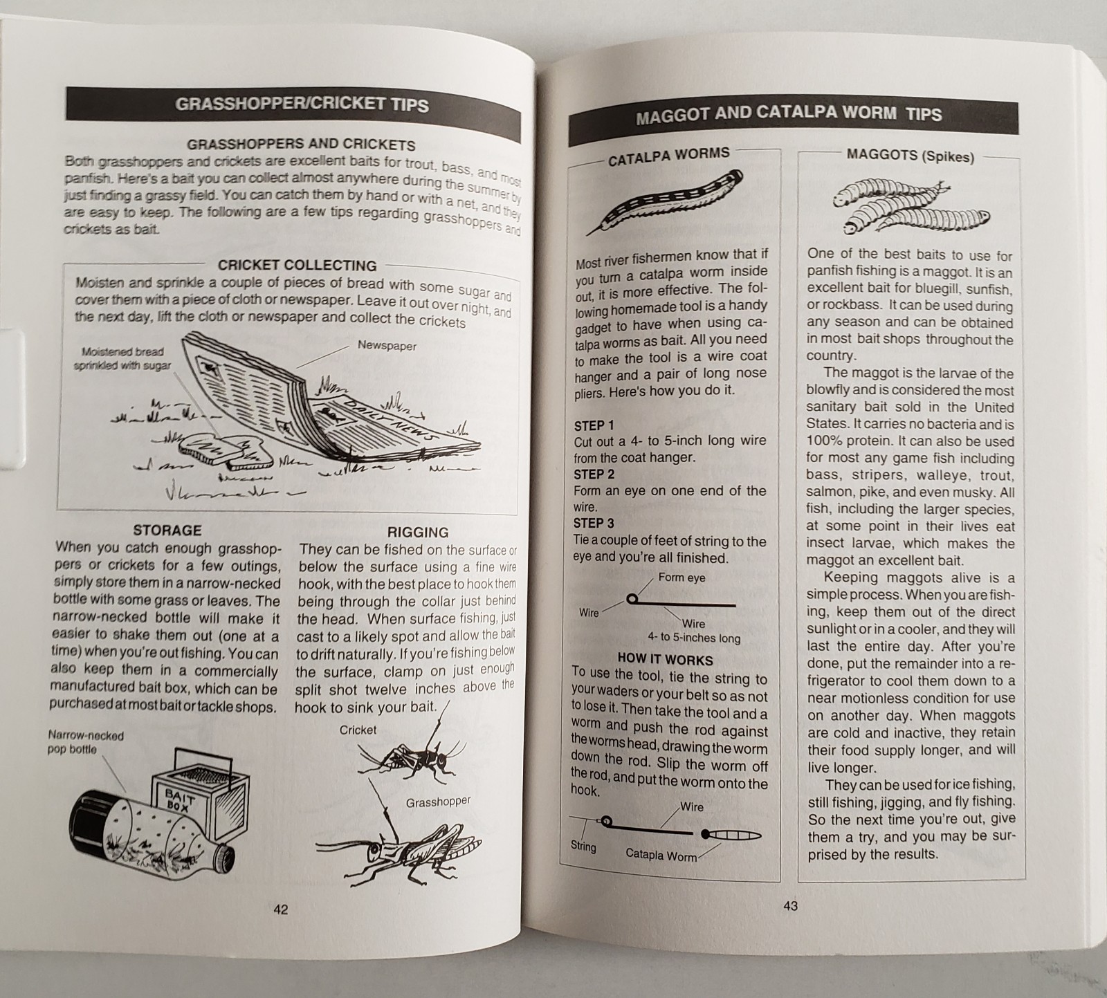 “Freshwater Fishing Tips and Techniques” by Gene Kugach, 1997. PB/used vg.