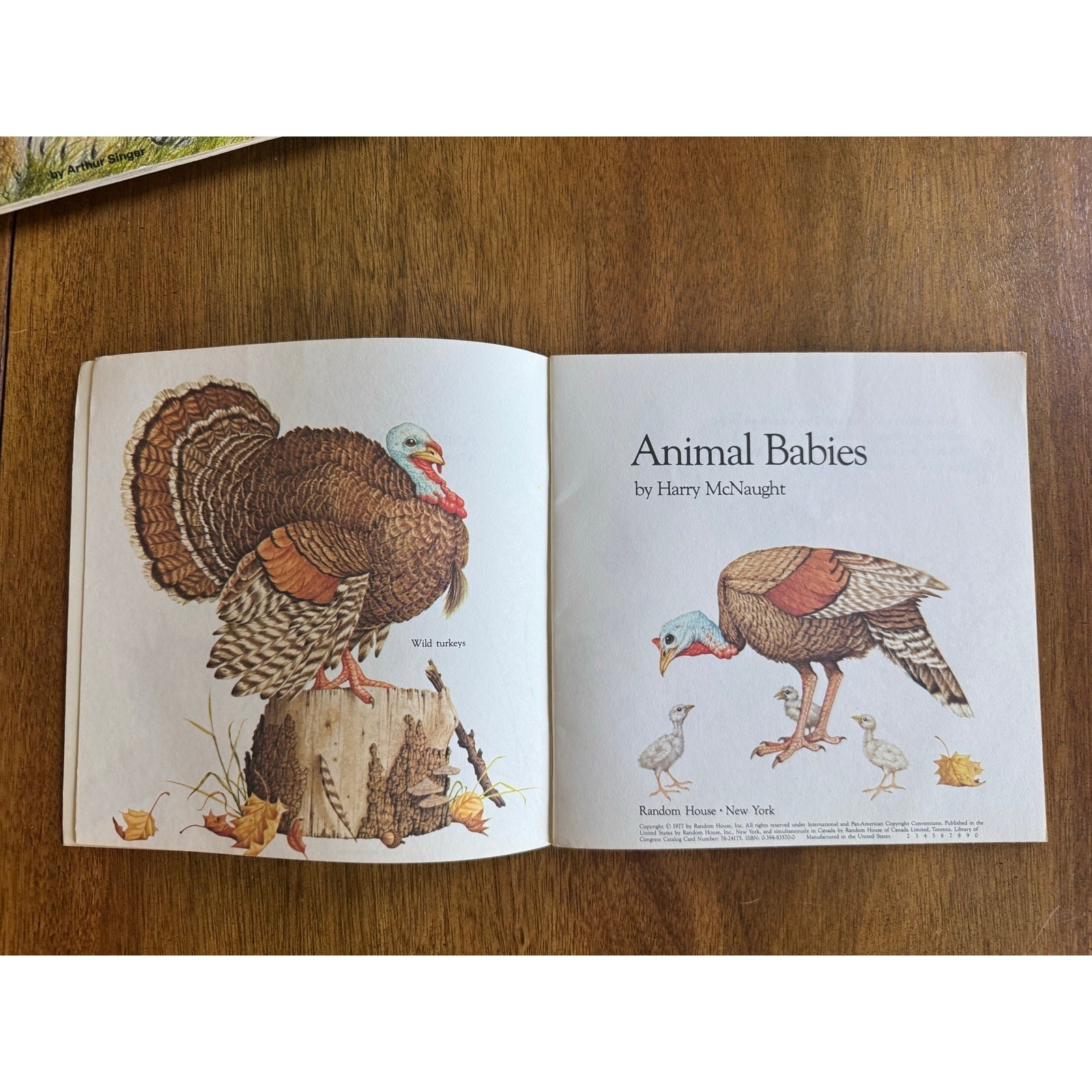 Vintage Dinosaurs My Little Hen 1970s Random House Book Lot