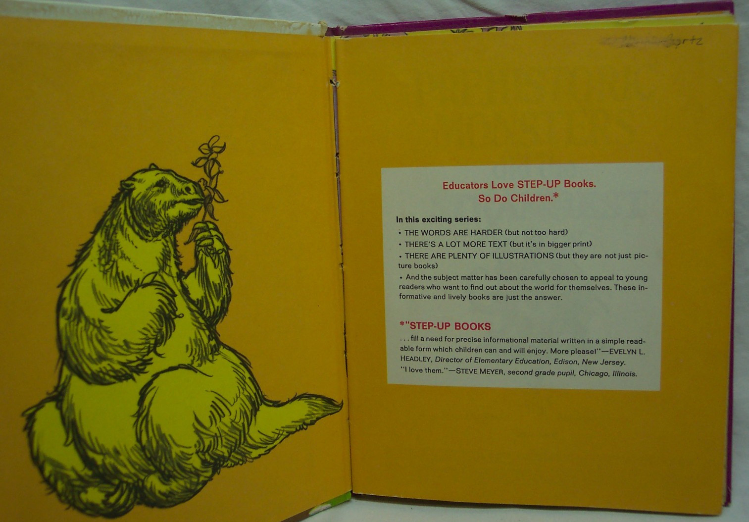 VINTAGE 1974 PREHISTORIC MONSTERS DID THE STRANGEST THINGS CHILDREN’S BOOK