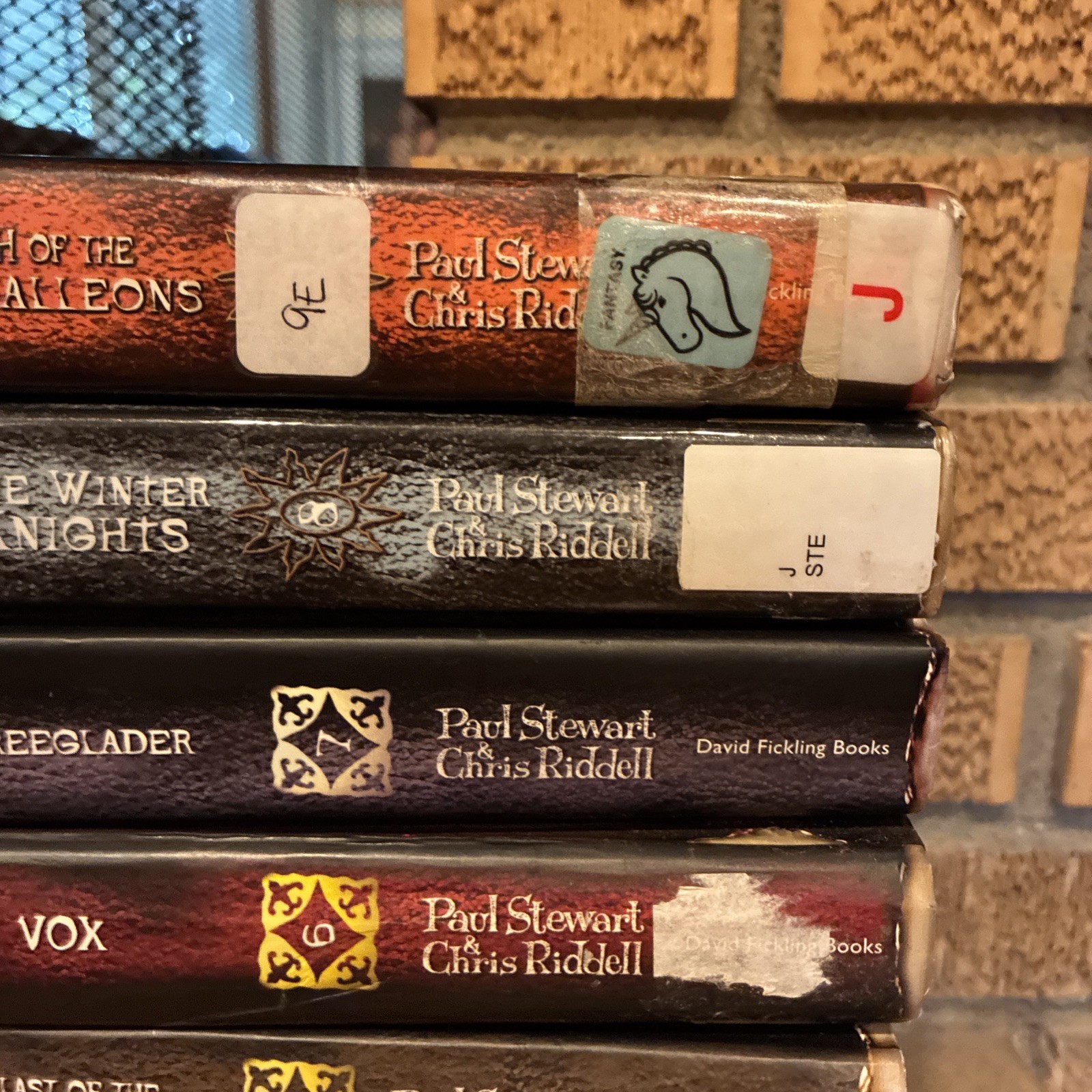 Hardcover Set of The Edge Chronicles 1-9 Paul Stewart Chris Riddell Lot