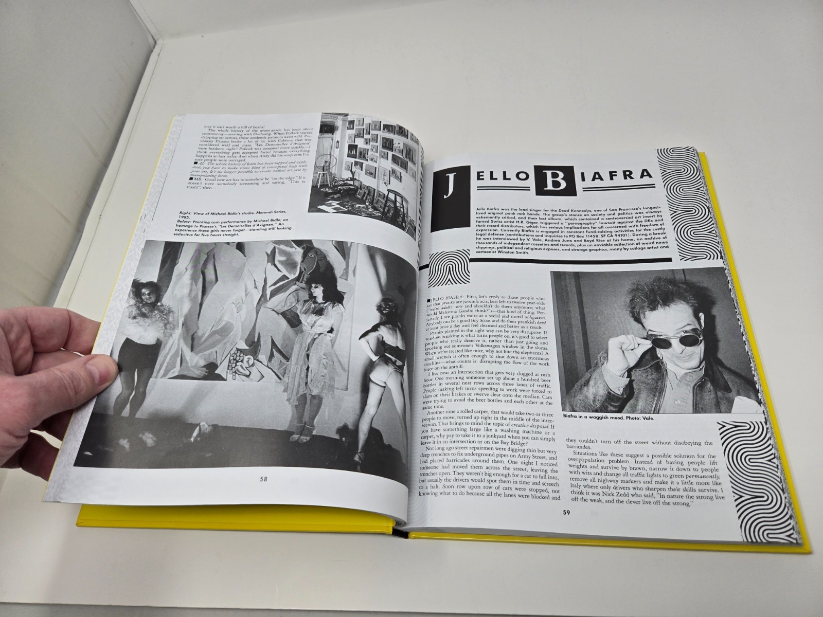 RE/SEARCH #11 Pranks Hardcover Book Signed by V. Vale Industrial Punk Culture
