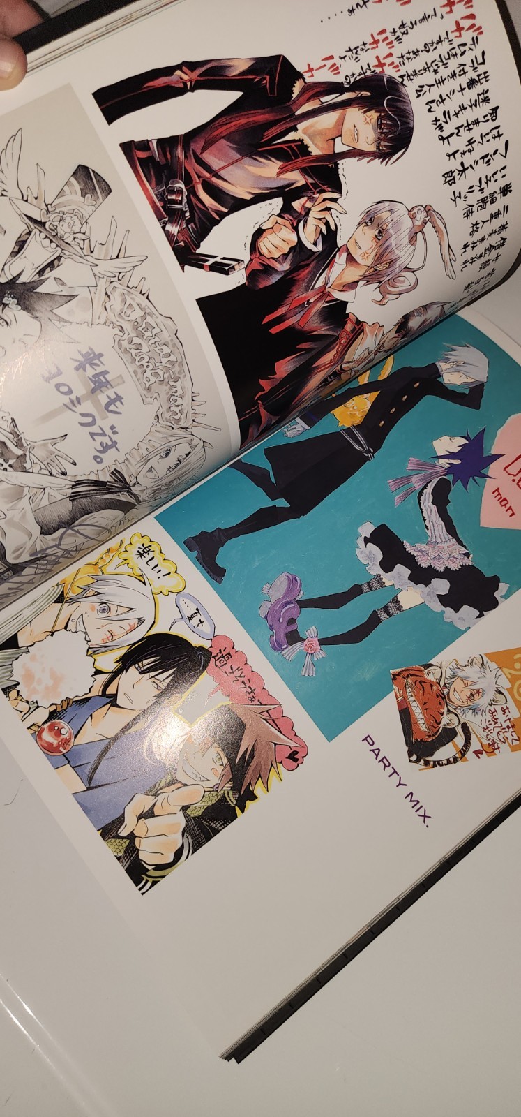 D.Gray-man Illustrations: NOCHE Art Book Katsura Hoshino PB English VIZ
