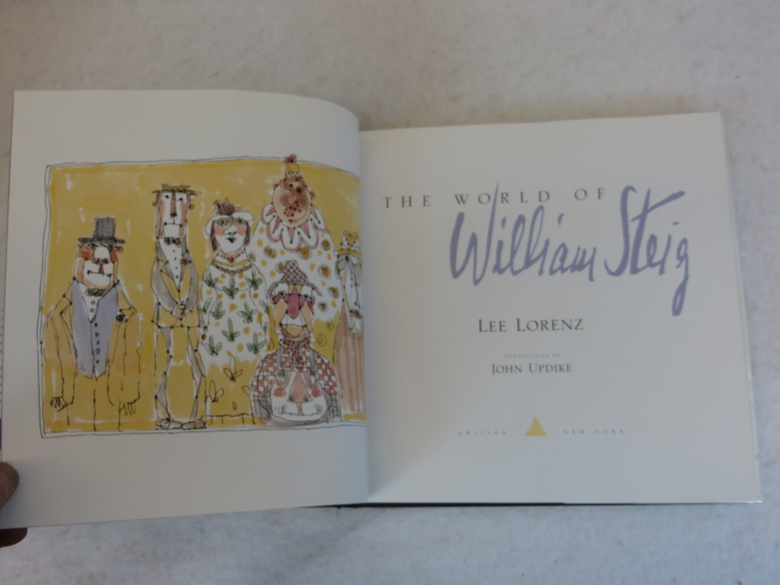 Lee Lorenz THE WORLD OF WILLIAM STEIG Artisan HC/DJ