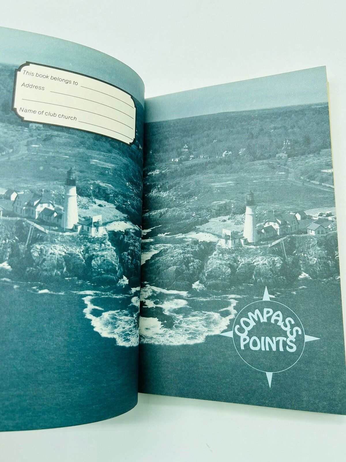 Compass Points Pioneer Clubs Handbook Third Printing 1986 EUC