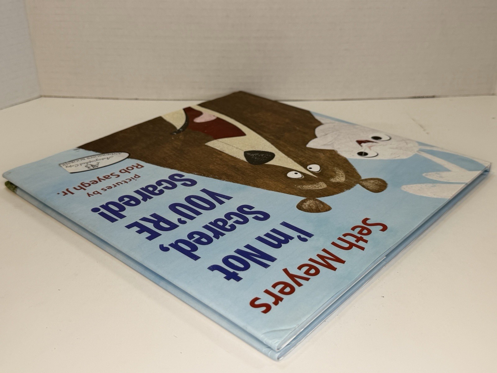 Signed Seth Meyers “I’m Not Scared, You’re Scared!” 1st Printing HC DJ 🐻🐰✍️