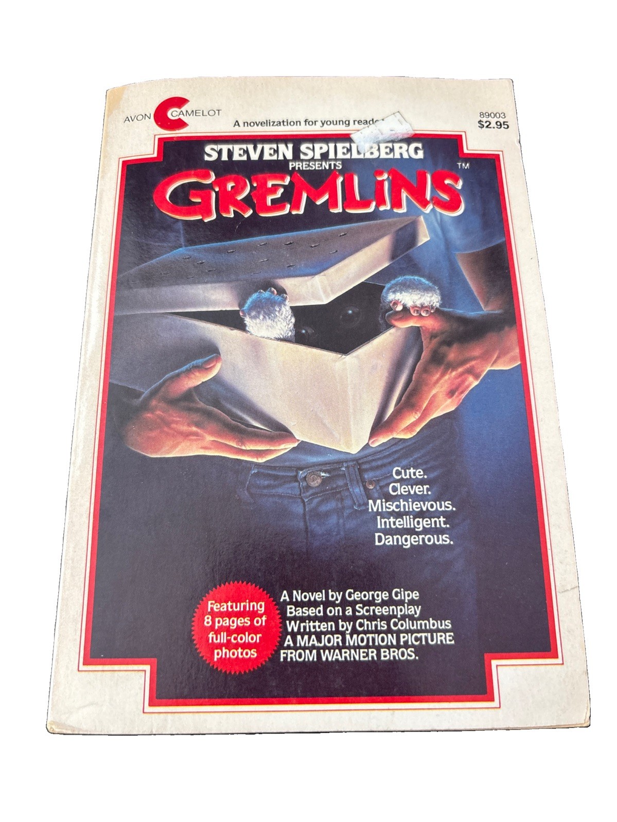 Gremlins Novelization for Young Readers by George Gipe Full-Color Photos 1984