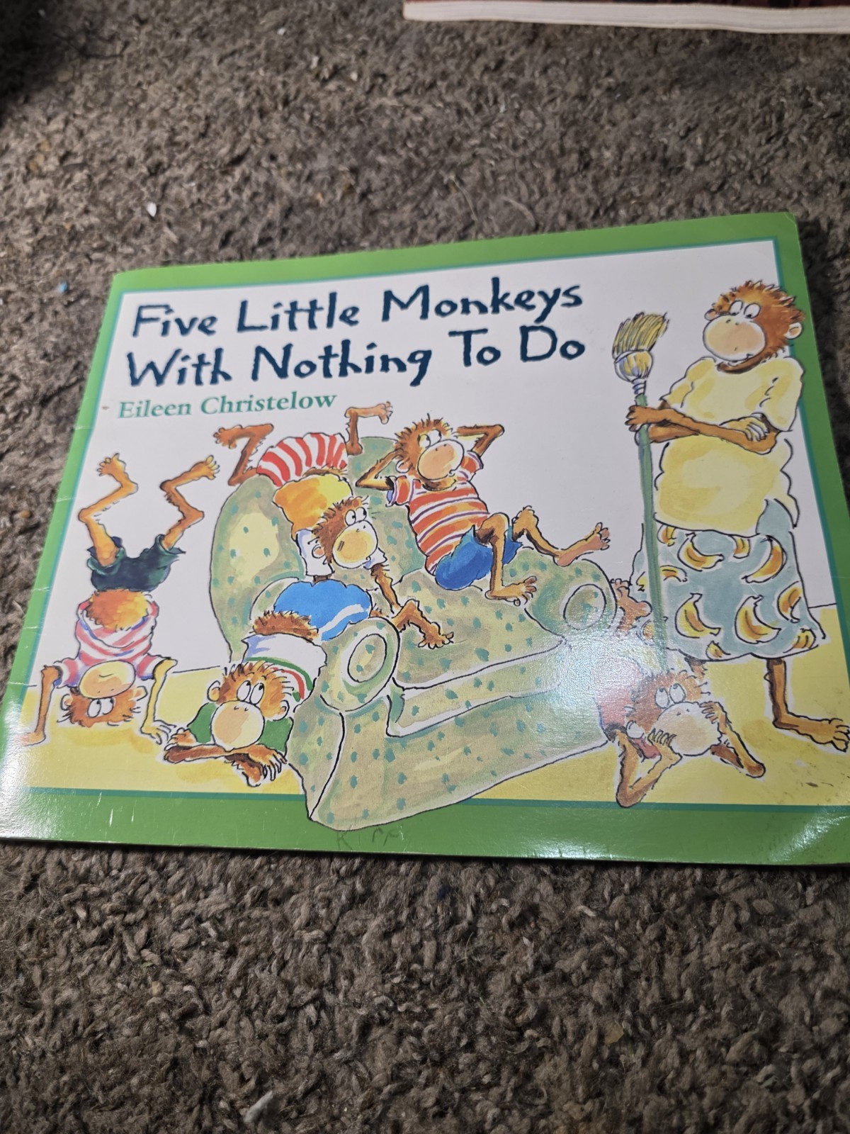 Eileen Christelow Five Little Monkeys With Nothing To Do Picture Book