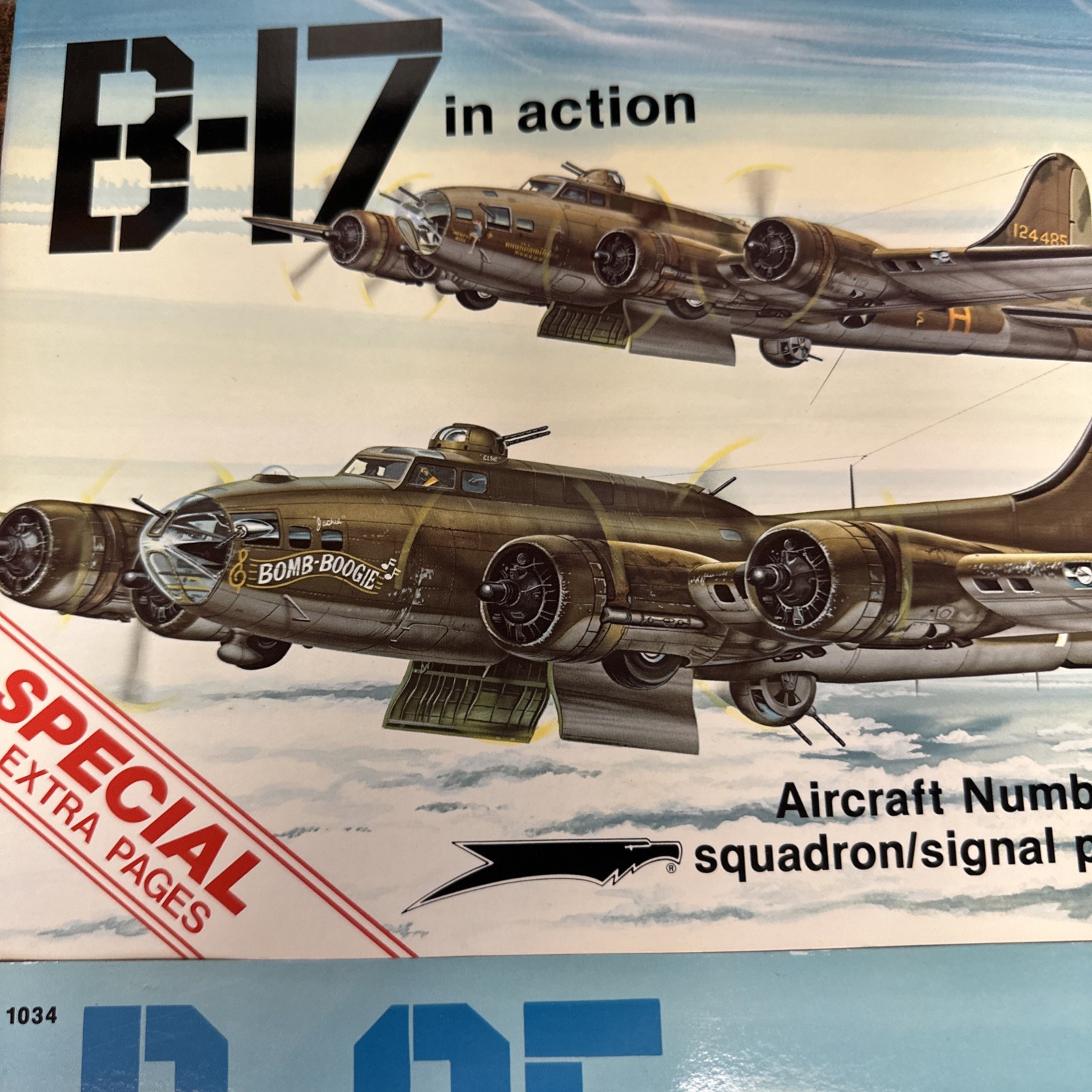 Lot of 6 Squadron Signal Bomber Books B-17 B-24 B-25 B-29 B-36 B-52 – 1970s 80s